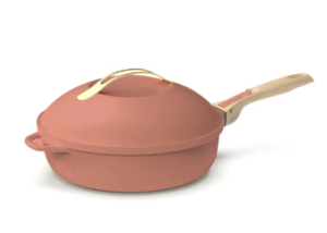 La fabuleuse sauteuse Cookut pivoine parfaite pour cuisiner