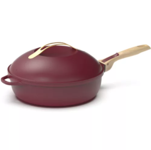 La fabuleuse sauteuse Cookut rubis parfaite pour cuisiner